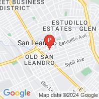 View Map of 345 Estudillo Avenue,San Leandro,CA,94577